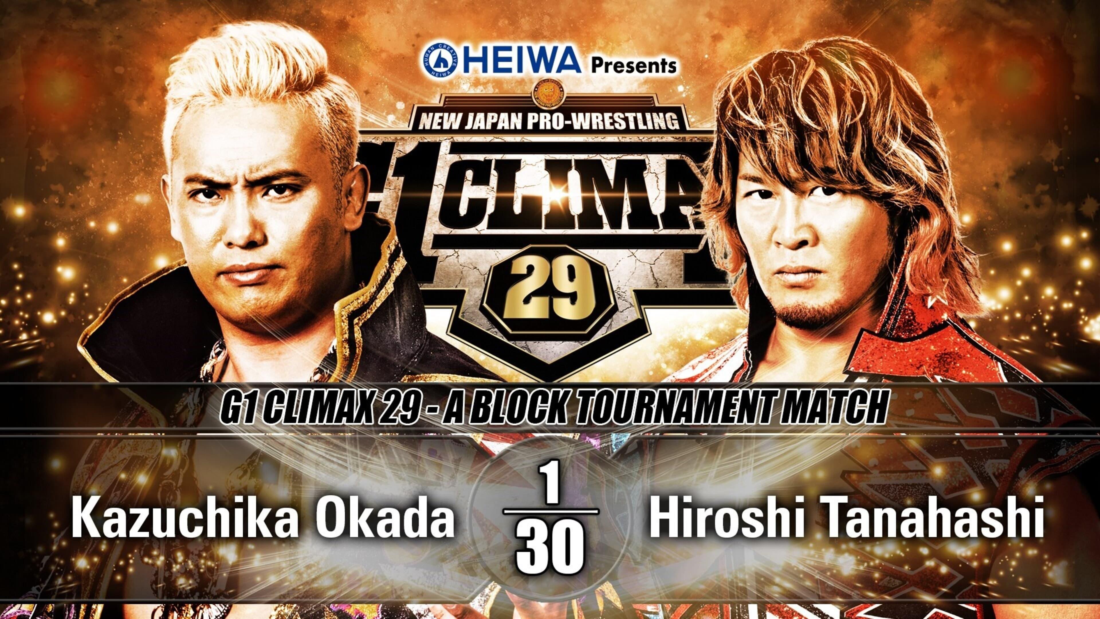 NJPW G1 Climax 29: Day 1 backdrop