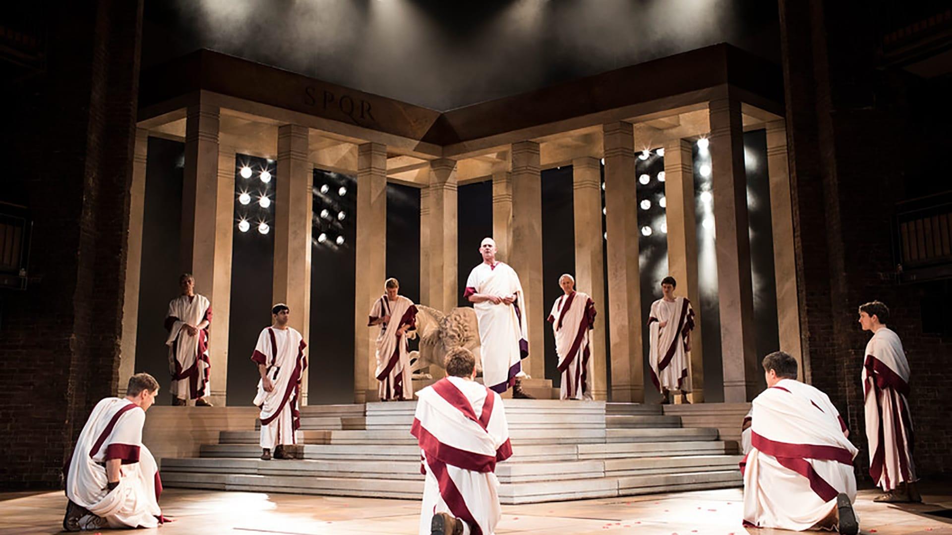 RSC Live: Julius Caesar backdrop