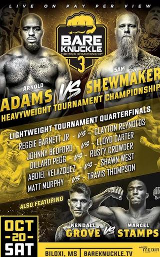 Bare Knuckle Fighting Championship 3 poster