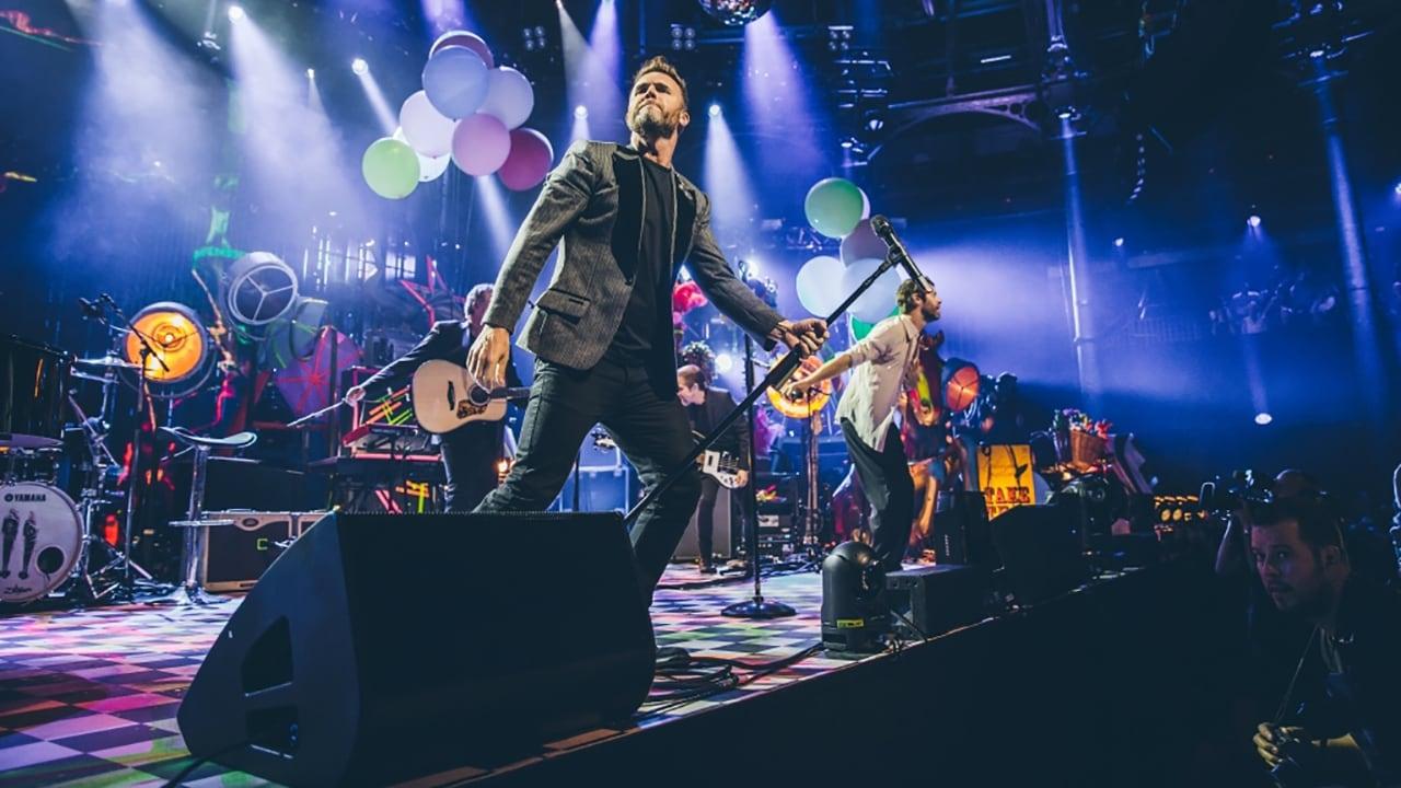 Take That Live at Apple Music Festival backdrop