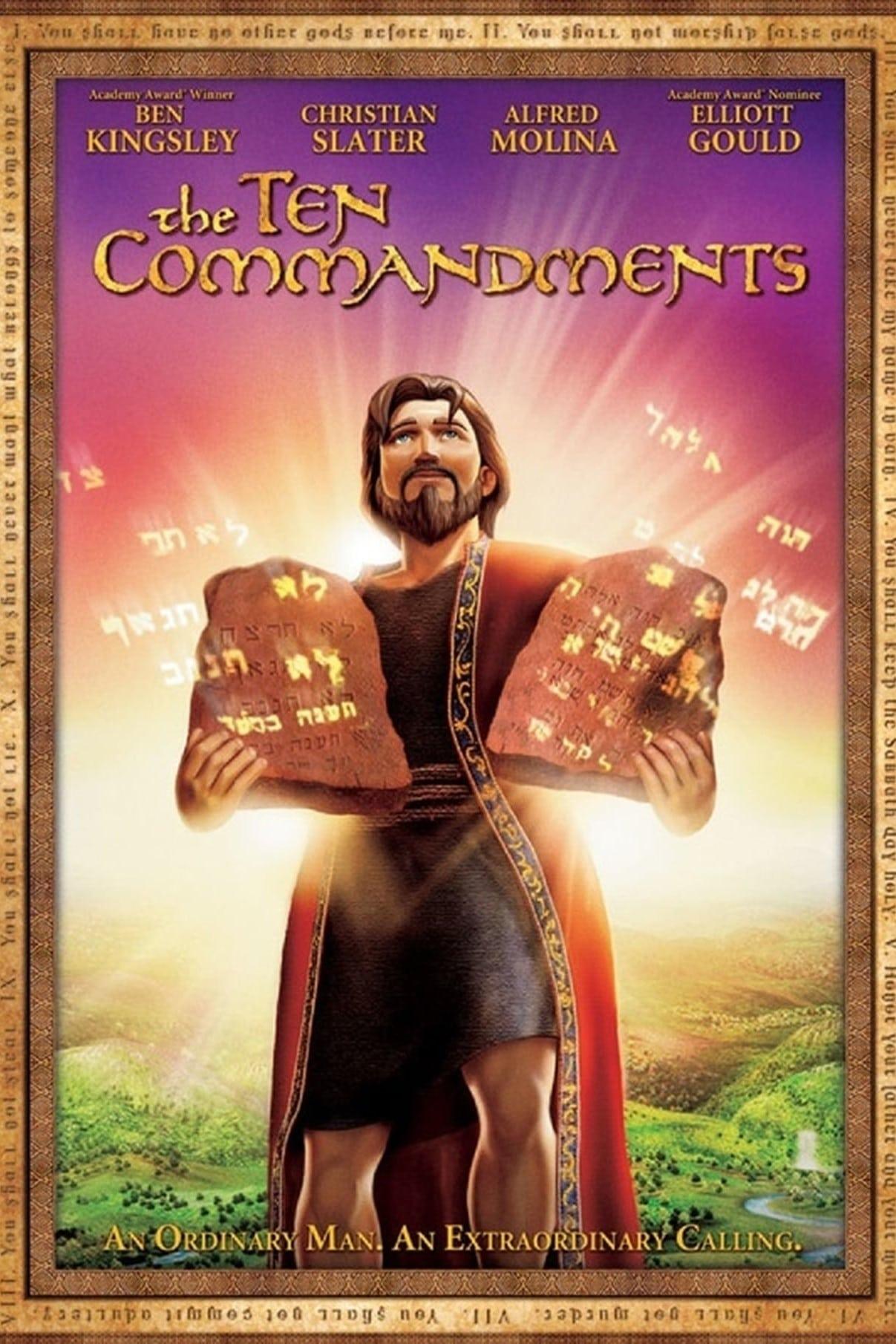 The Ten Commandments poster