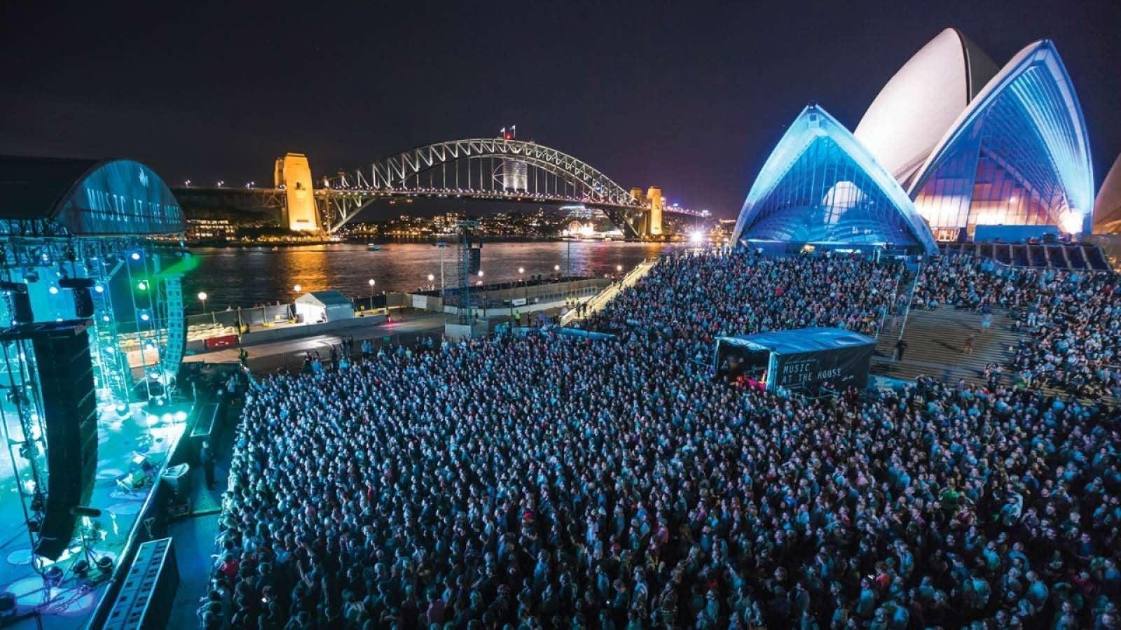 The National - Live at Sydney Opera House backdrop