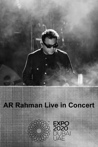 A.R. Rahman Live in Concert Expo 2020 Dubai poster