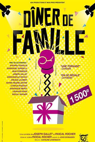 Dîner de famille poster