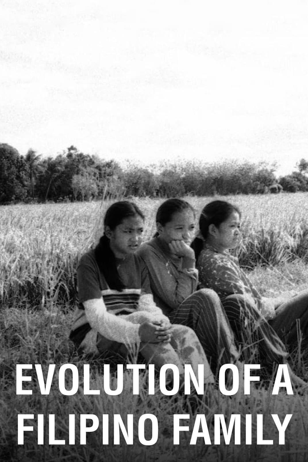 Evolution of a Filipino Family poster