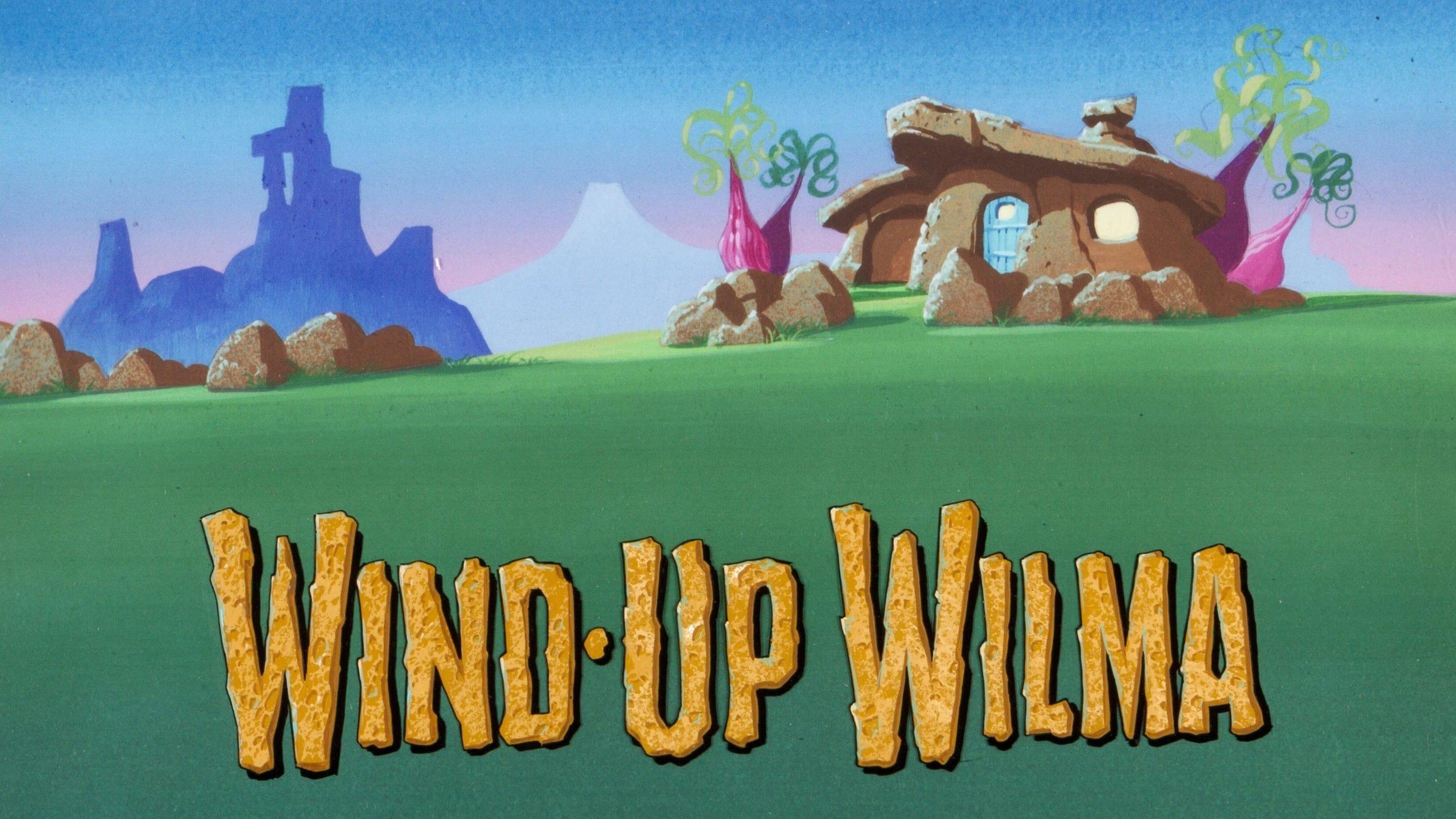 The Flintstones: Wind-Up Wilma backdrop