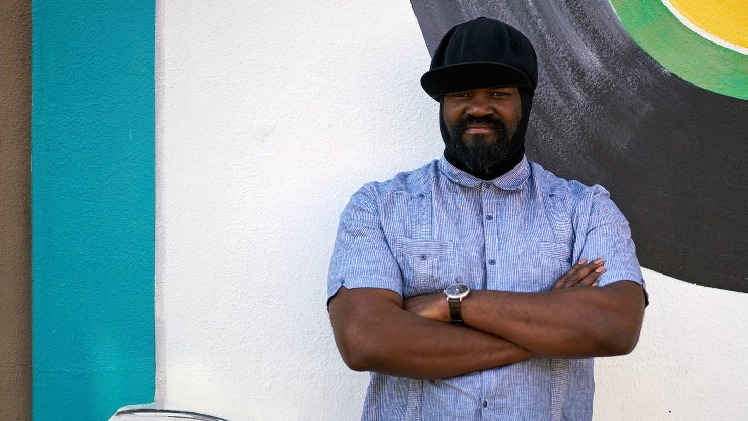 Gregory Porter's Popular Voices backdrop