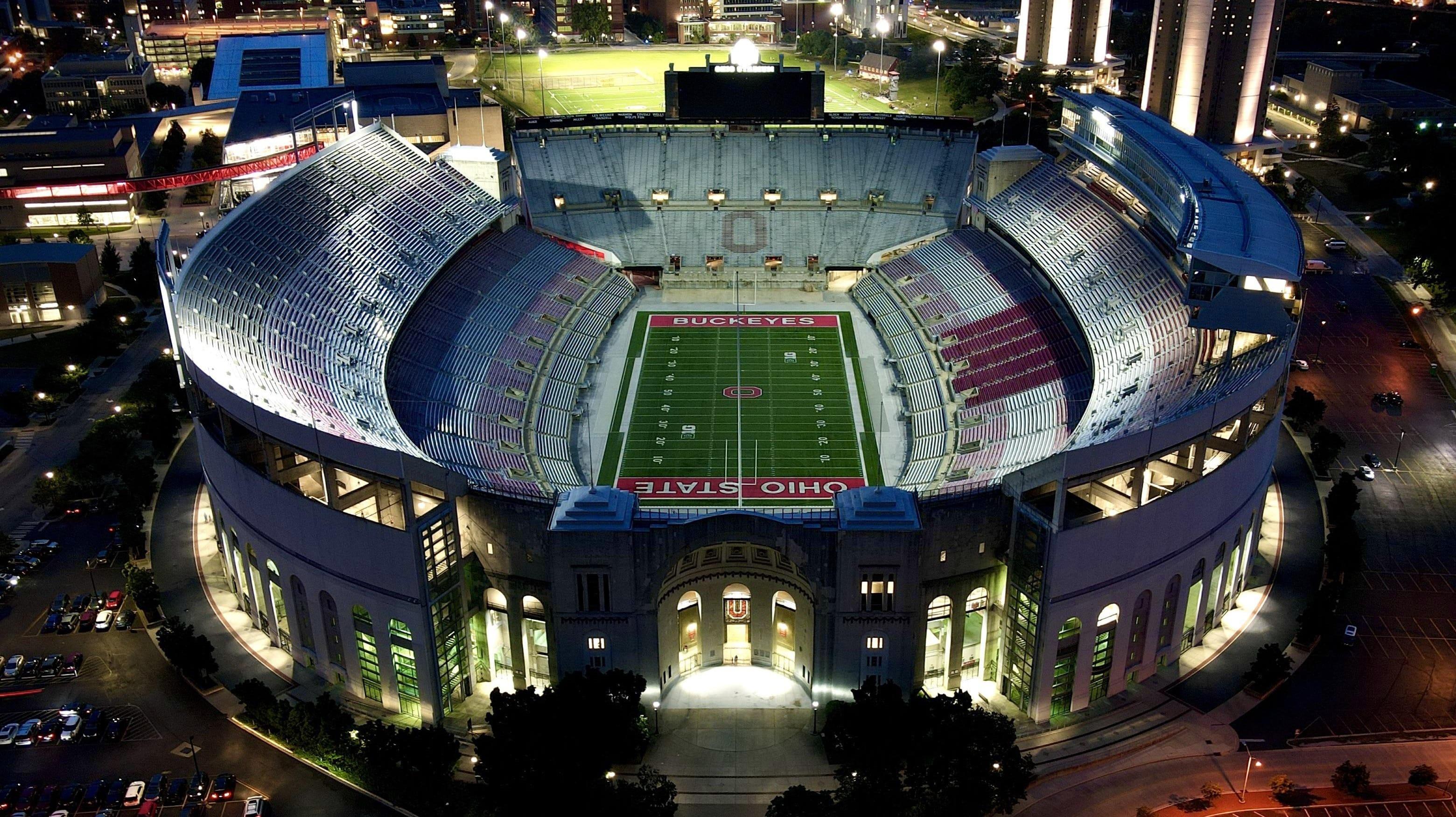 Woody Hayes' Ohio State Buckeyes backdrop