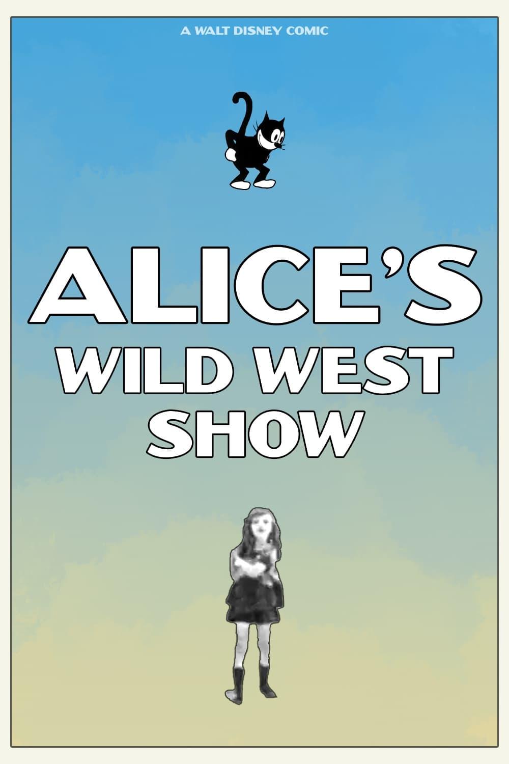 Alice's Wild West Show poster