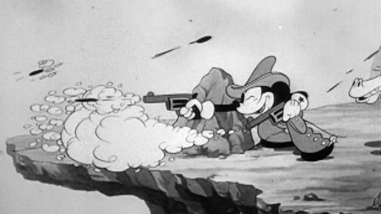 Two-Gun Mickey backdrop