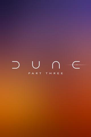 Dune: Part Three poster