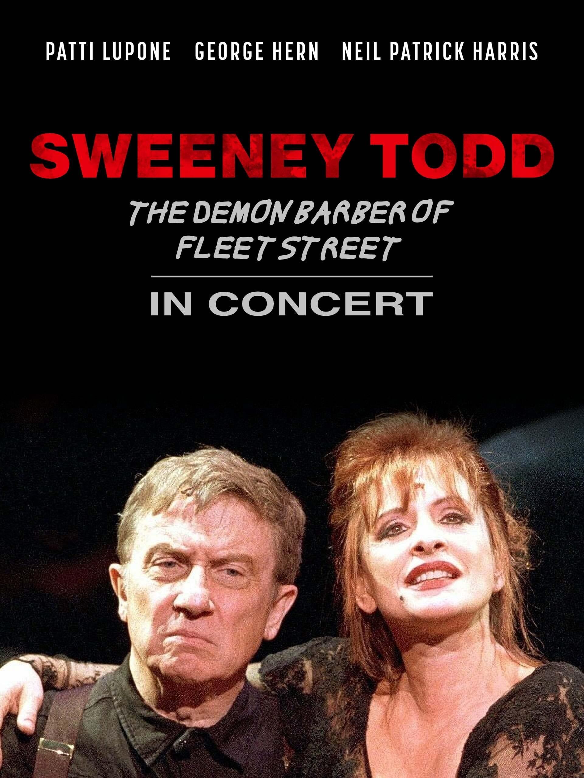 Sweeney Todd: The Demon Barber of Fleet Street in Concert poster