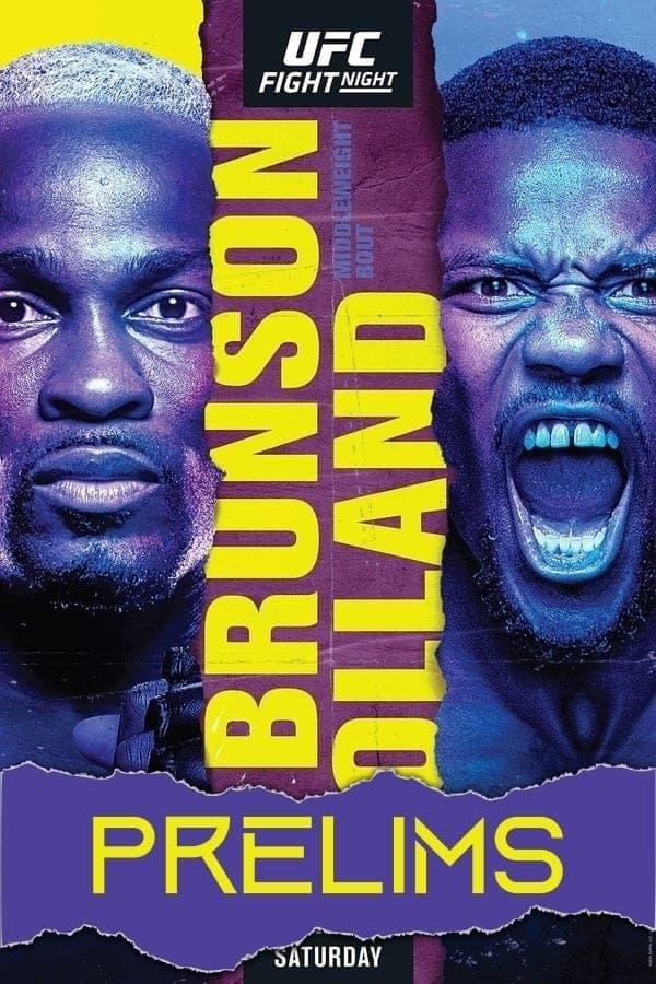 UFC on ESPN 21: Brunson vs. Holland poster