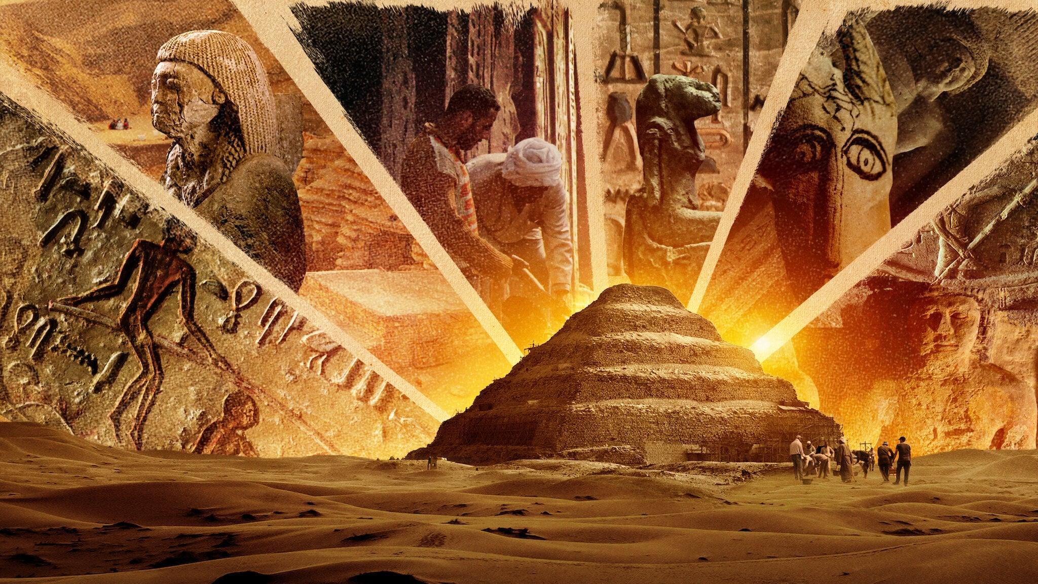 Secrets of the Saqqara Tomb backdrop