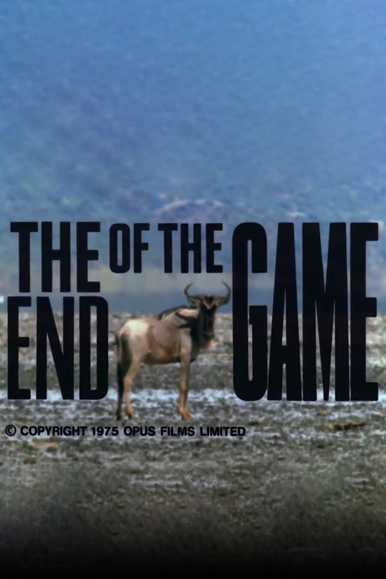 The End of the Game poster