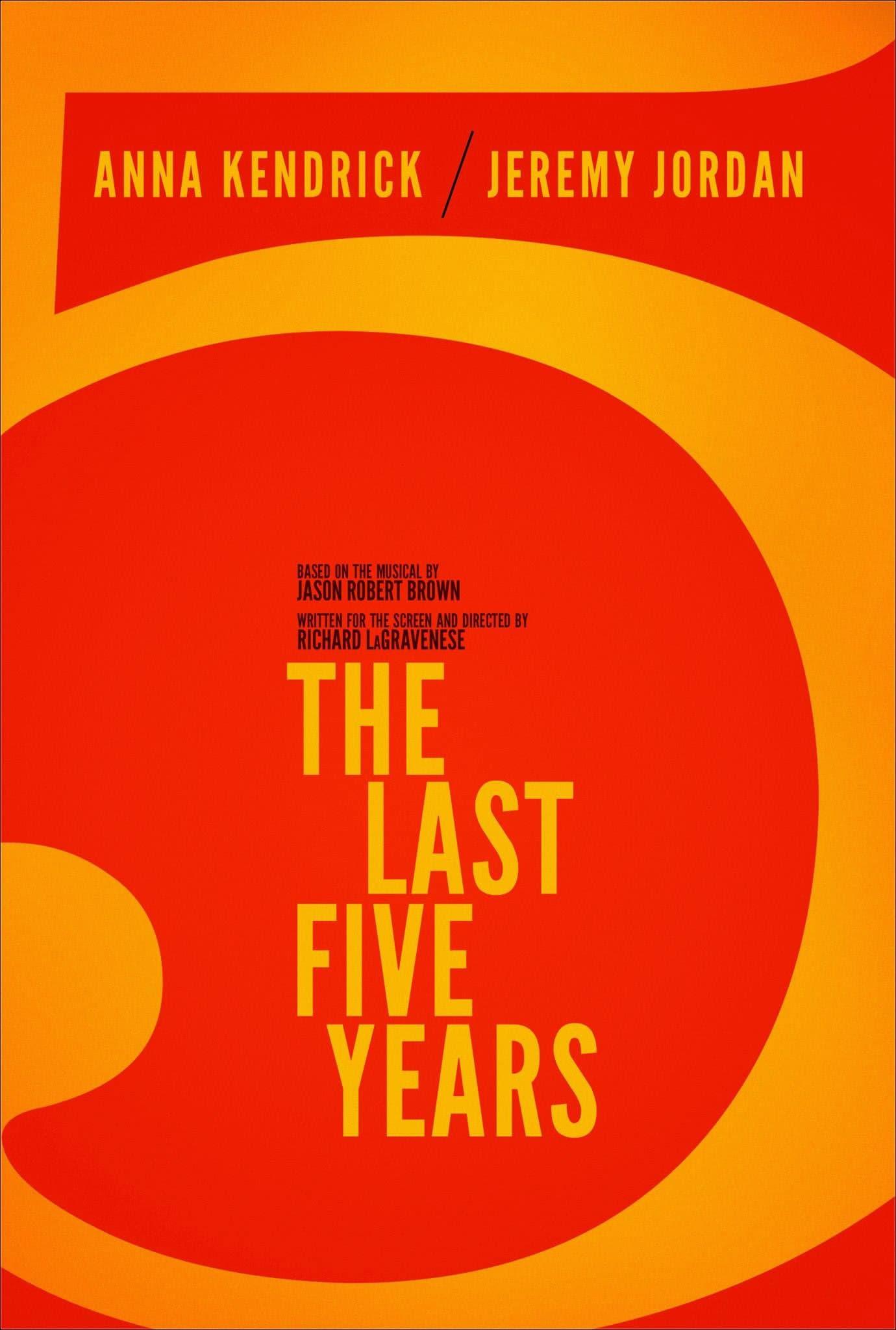 The Last Five Years poster