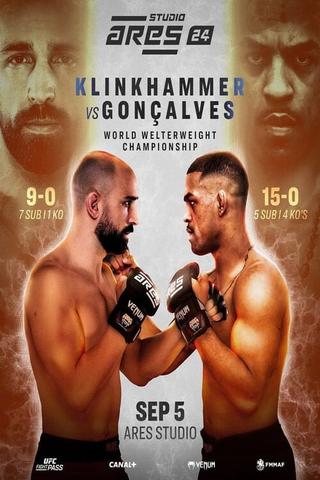 ARES 24 Studio: Klinkhammer vs. Goncalves poster