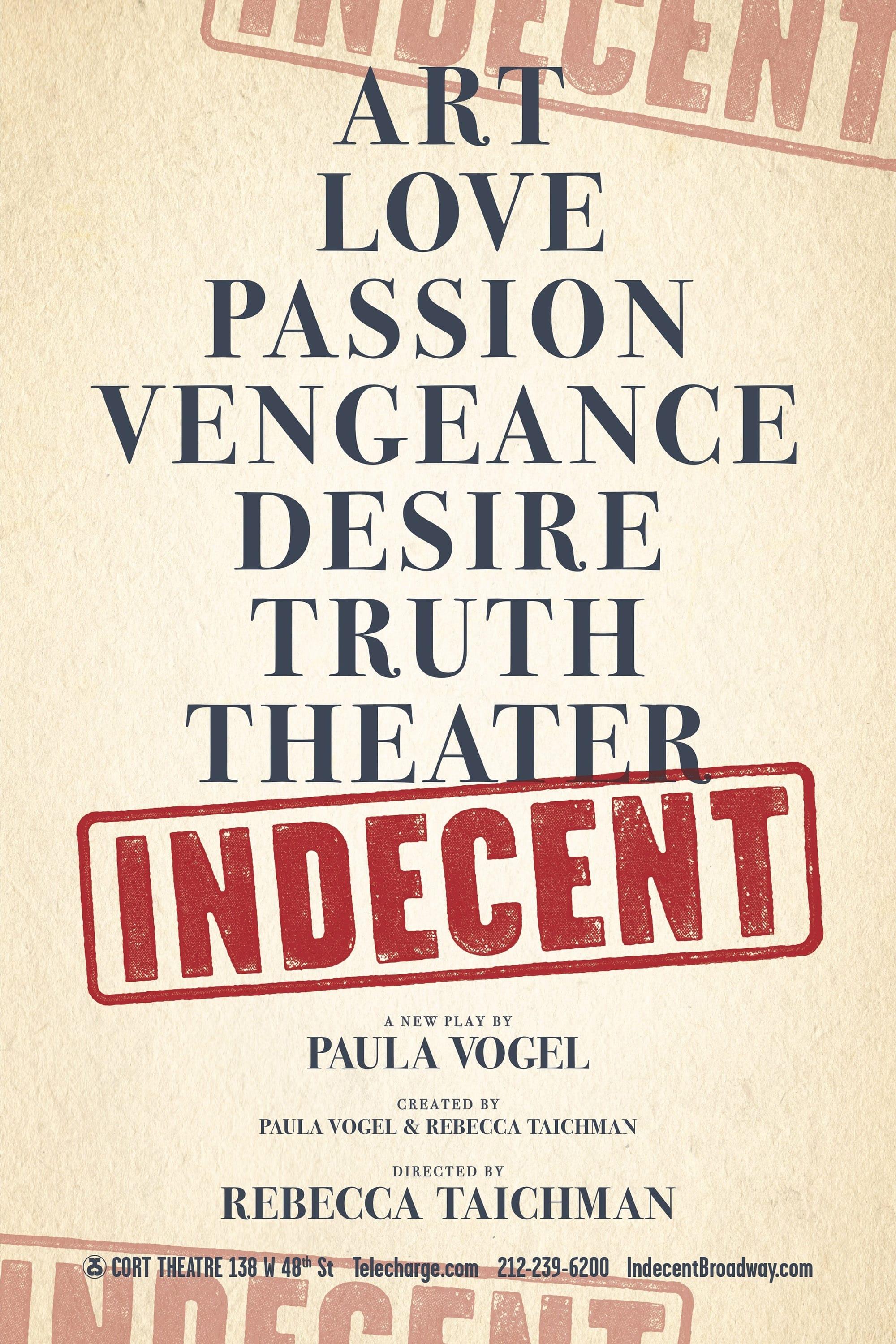 Indecent poster