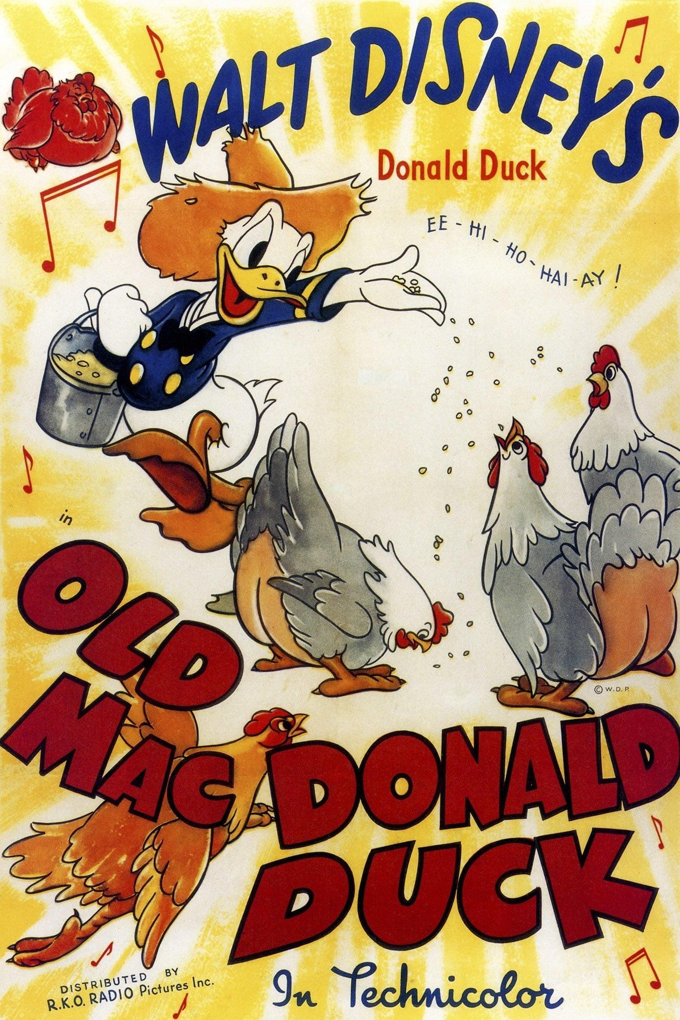 Old MacDonald Duck poster