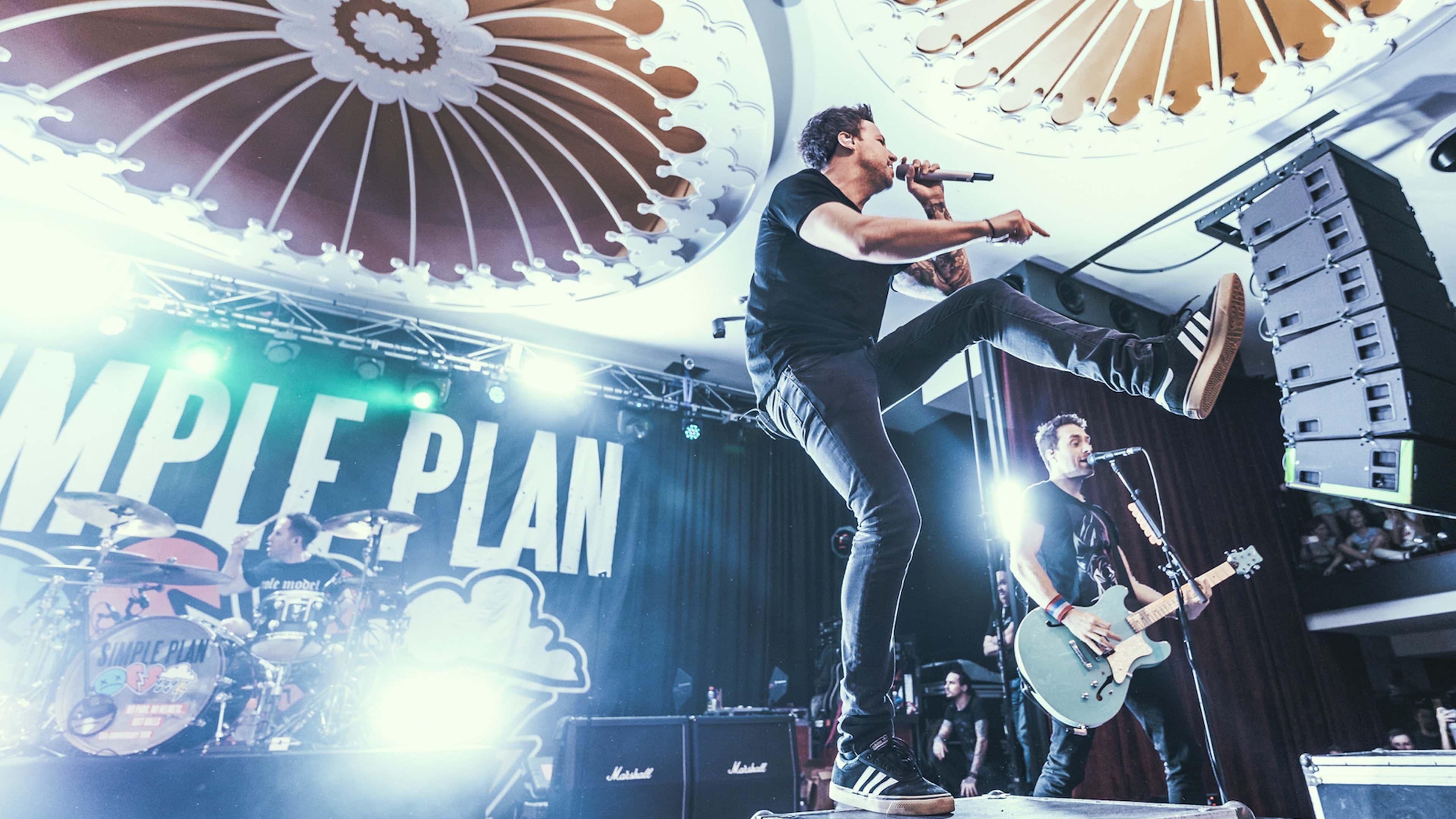 Simple Plan: No Pads, No Helmets... Just Balls 15th Anniversary Tour! backdrop