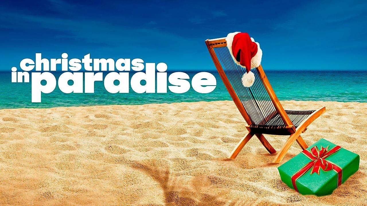 Christmas in Paradise backdrop
