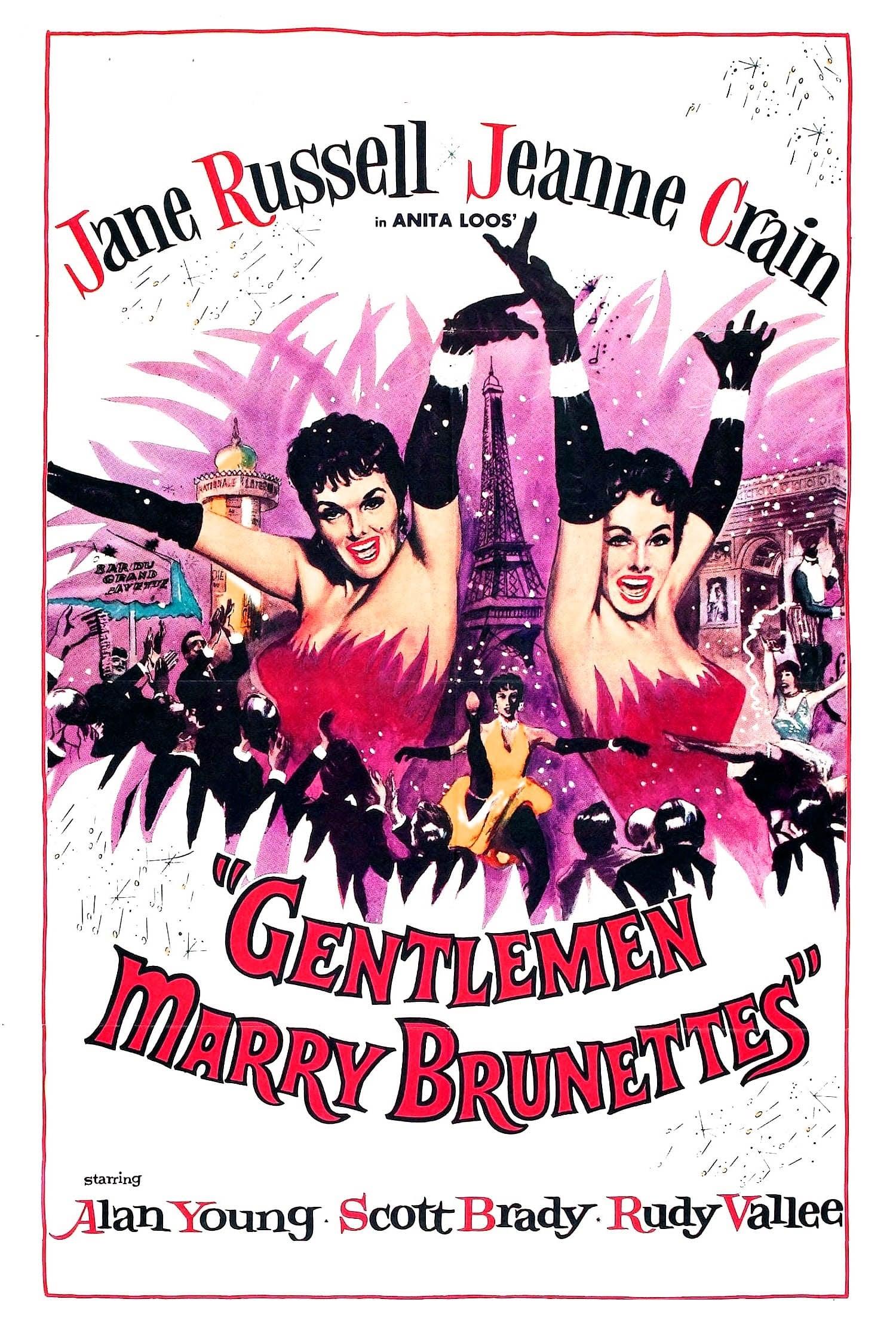 Gentlemen Marry Brunettes poster