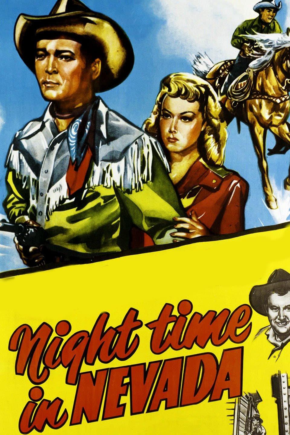 Night Time in Nevada poster