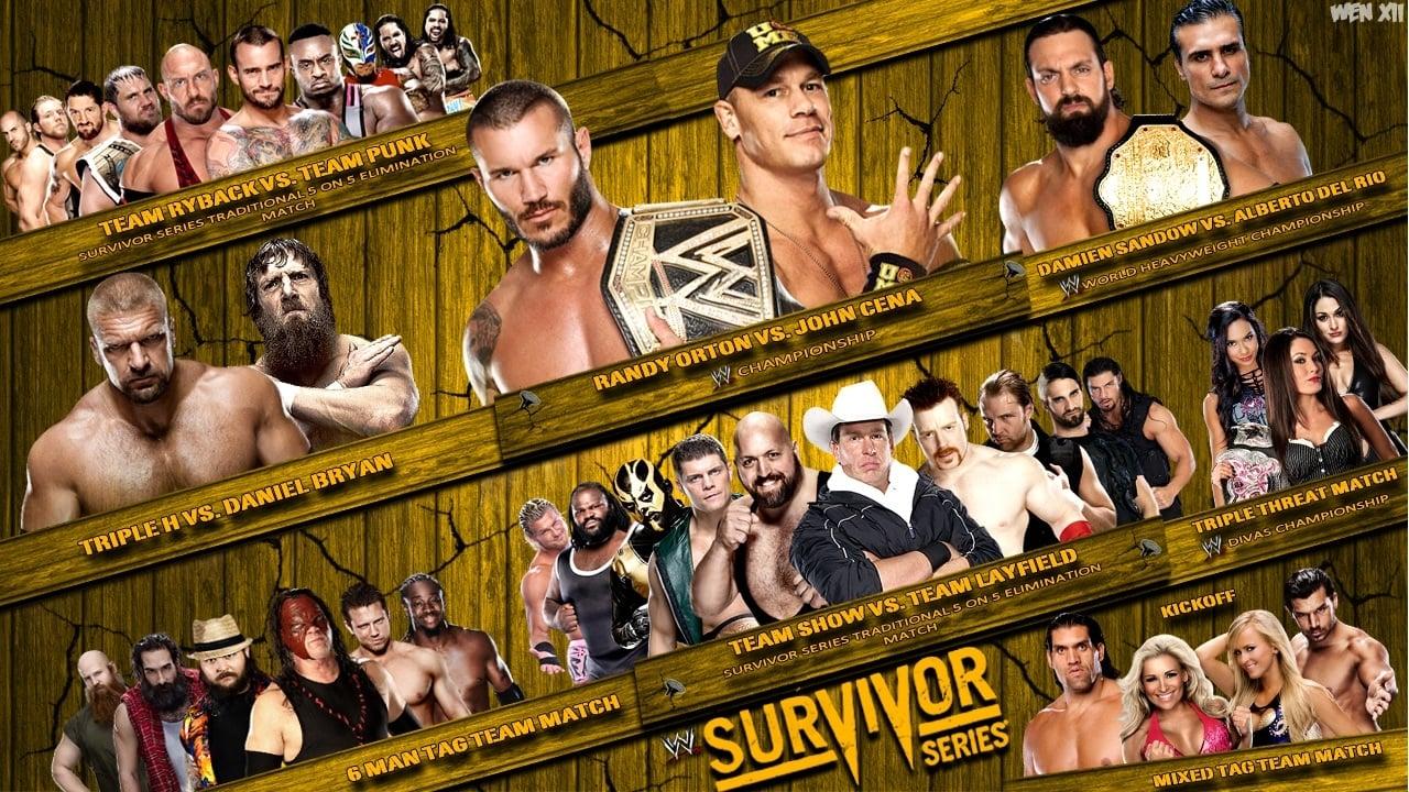 WWE Survivor Series 2013 backdrop