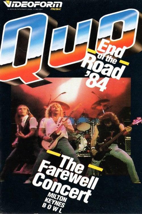 Status Quo - End Of The Road '84 poster