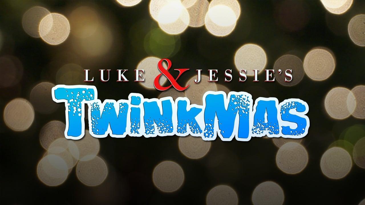 Luke & Jessie's Twinkmas backdrop