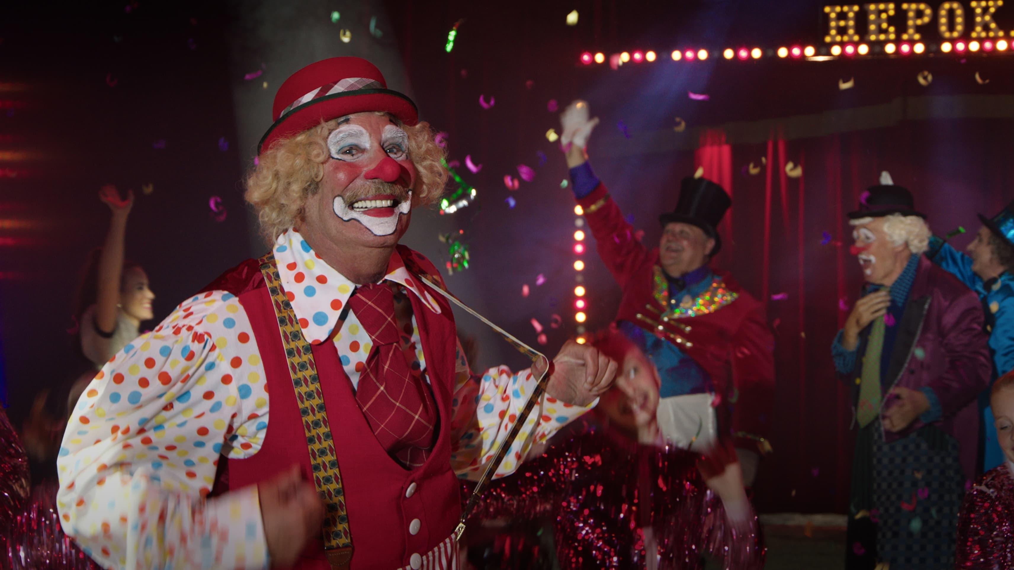 Herman the Circus Clown backdrop