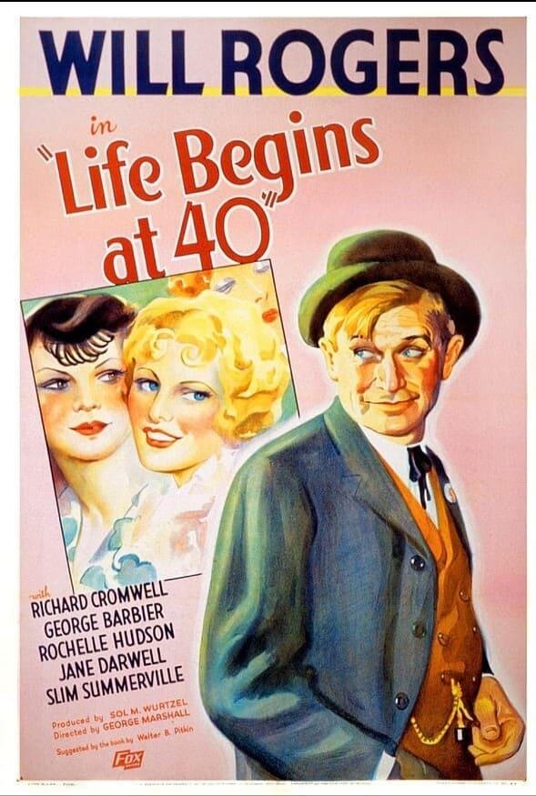 Life Begins at Forty poster
