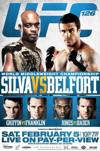 UFC 126: Silva vs. Belfort poster
