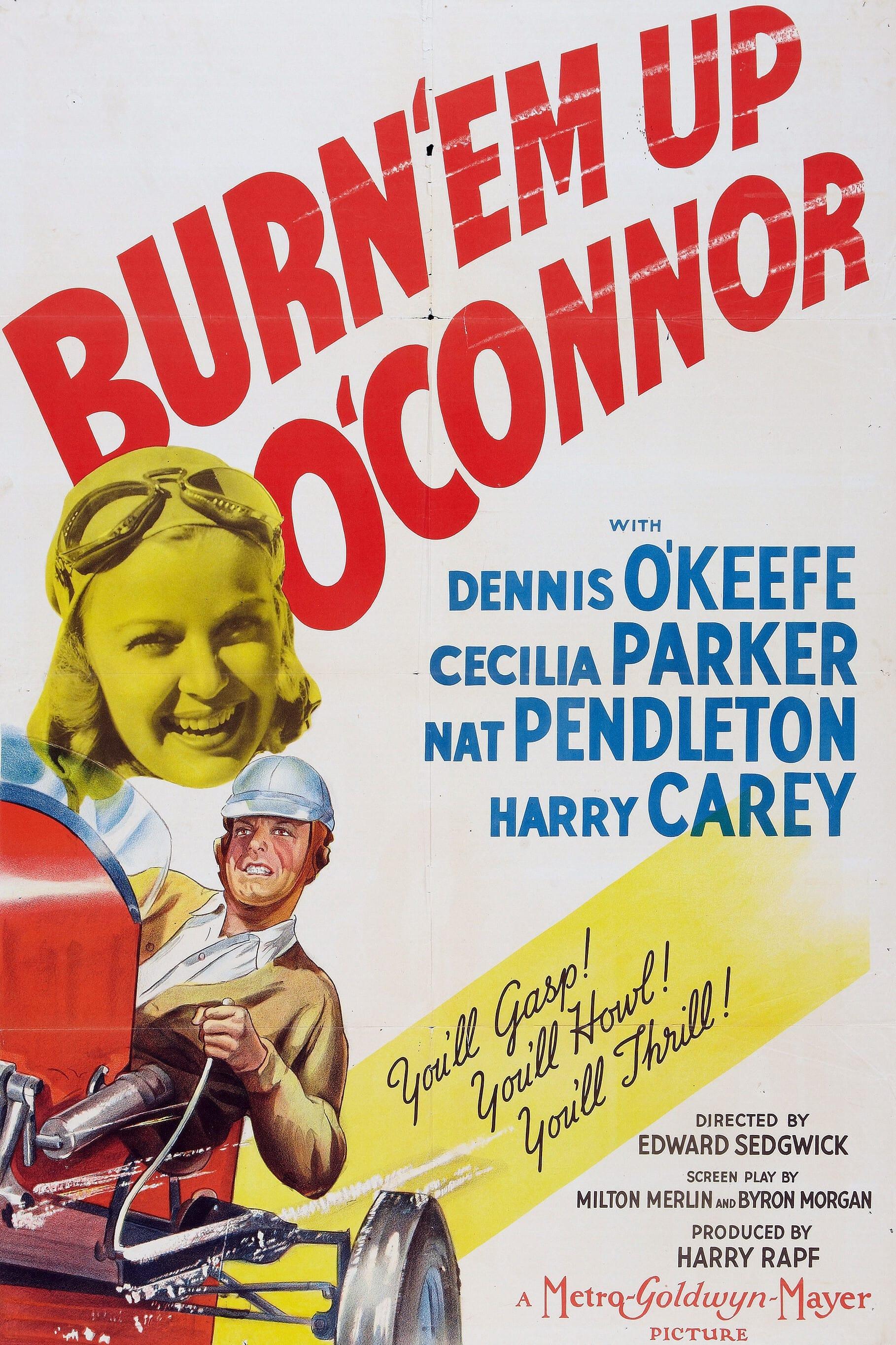 Burn 'Em Up O'Connor poster