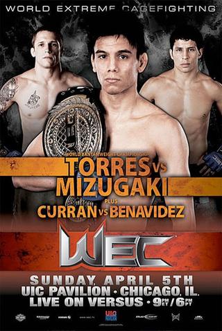 WEC 40: Torres vs. Mizugaki poster