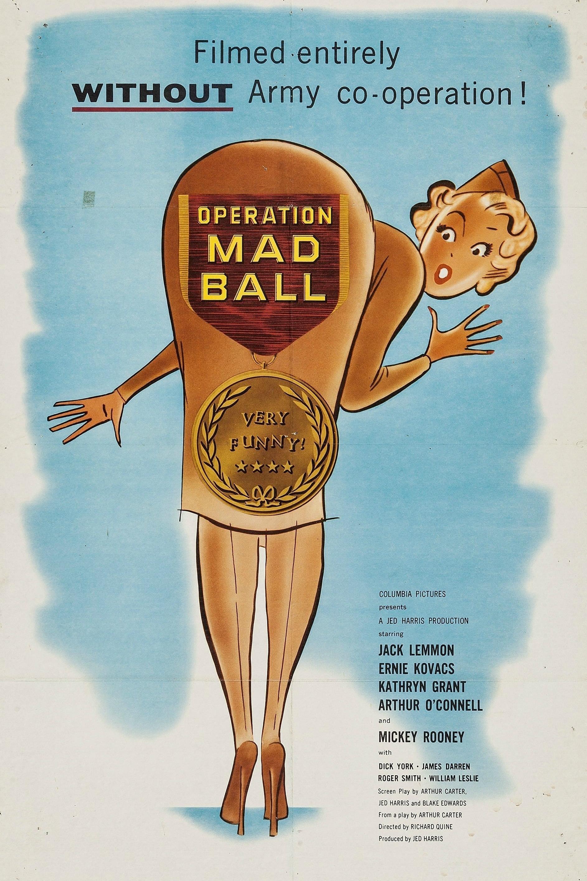 Operation Mad Ball poster