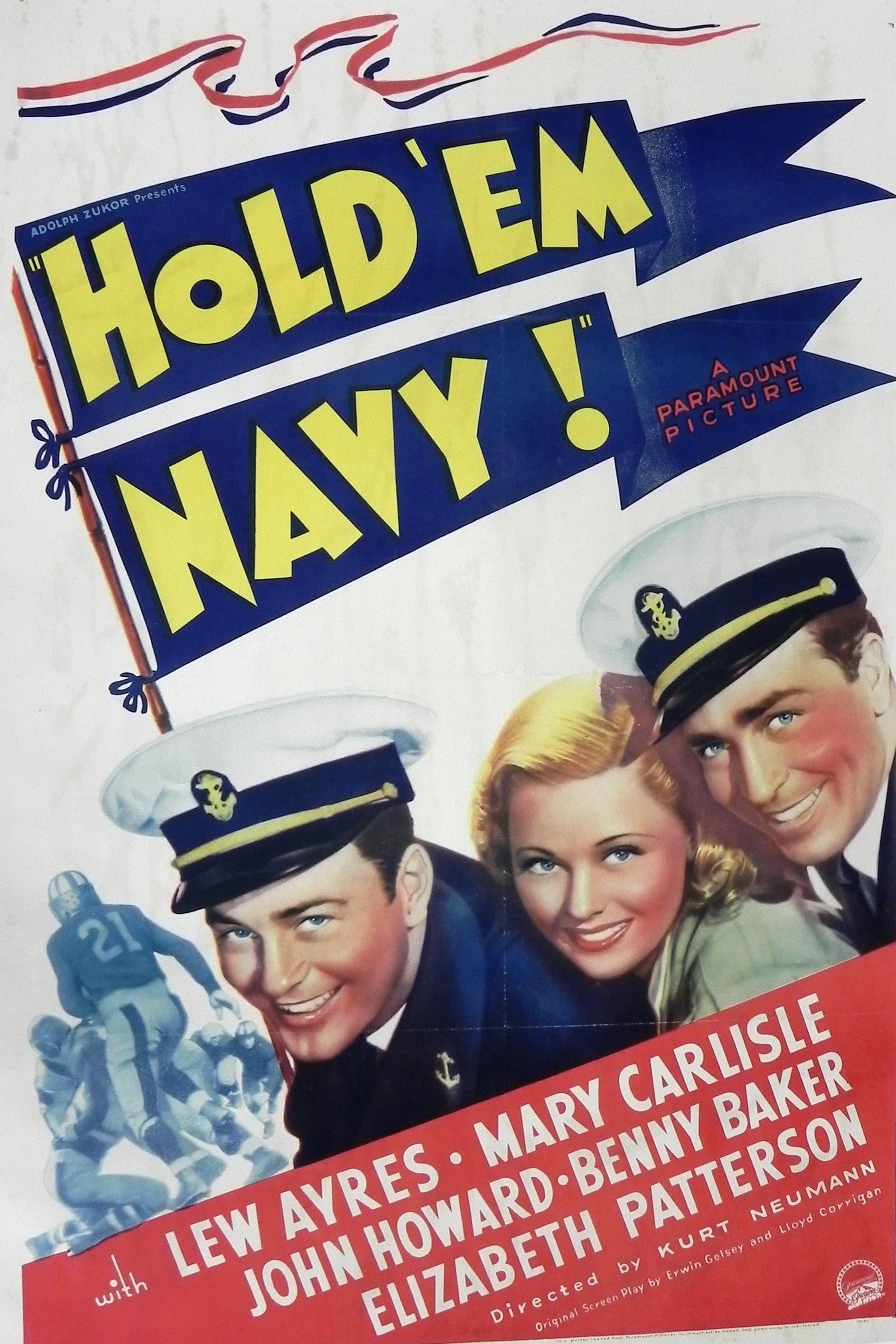 Hold 'Em Navy poster