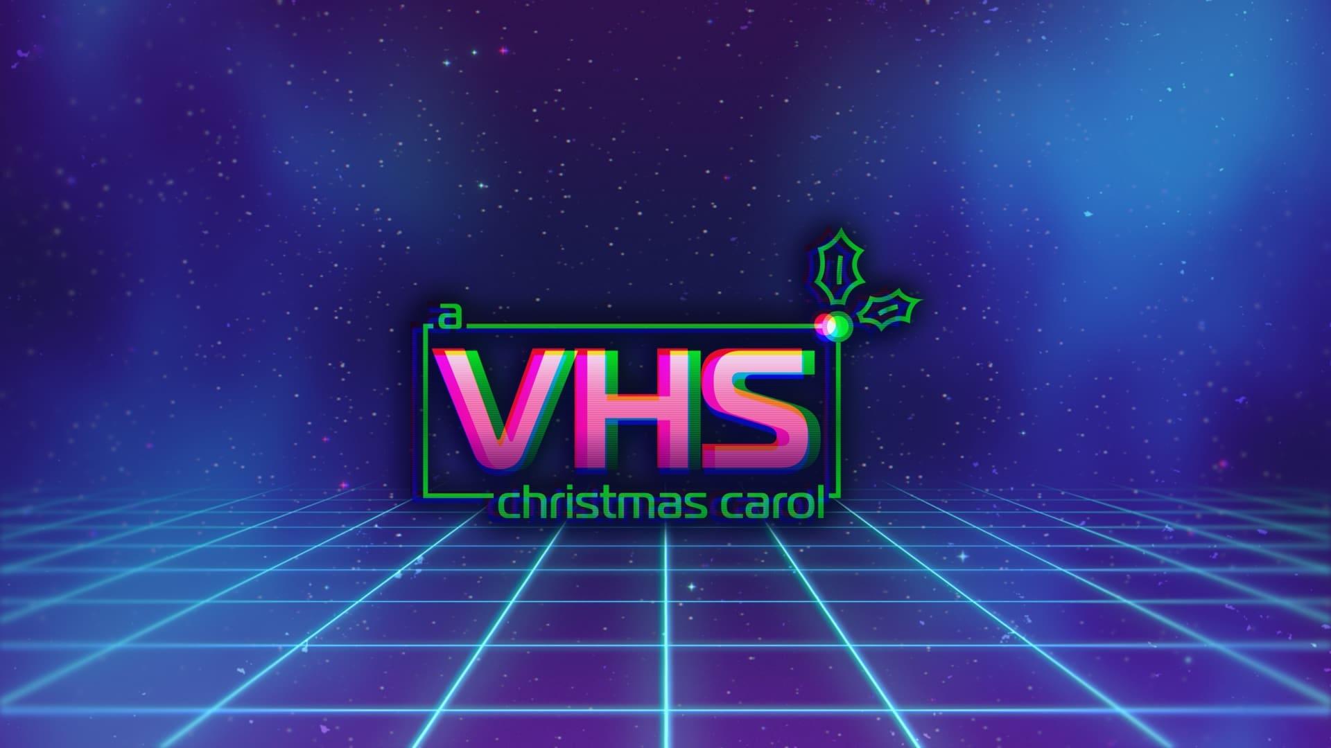 A VHS Christmas Carol backdrop
