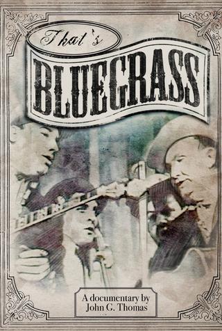 That's Bluegrass poster