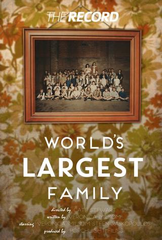 The Record: World's Largest Family poster