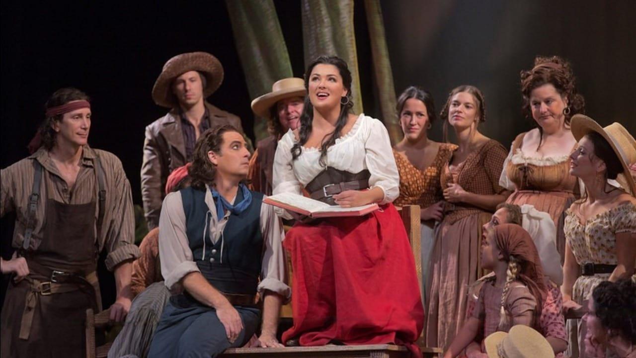 The Metropolitan Opera: L'Elisir d'Amore backdrop