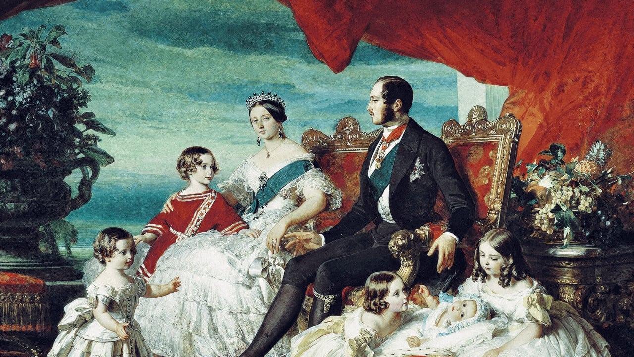 Queen Victoria's Children backdrop