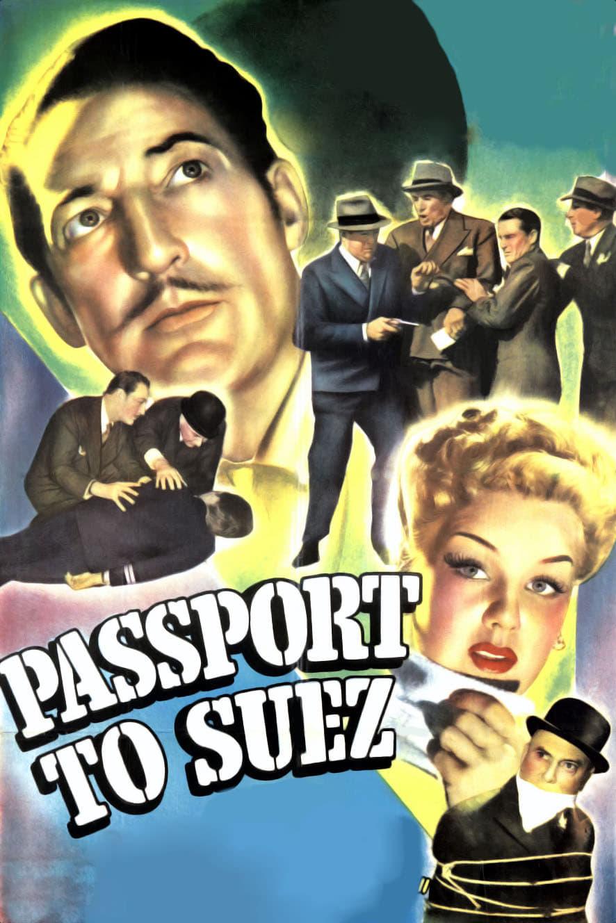 Passport to Suez poster