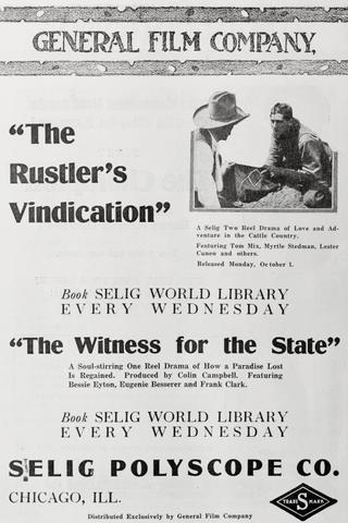 The Rustler's Vindication poster