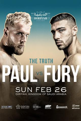 Jake Paul vs. Tommy Fury poster