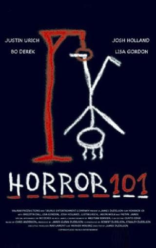 Horror 101 poster