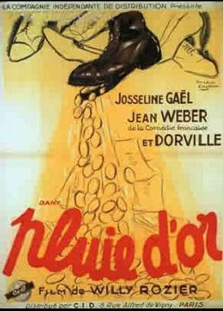 Pluie d'or poster