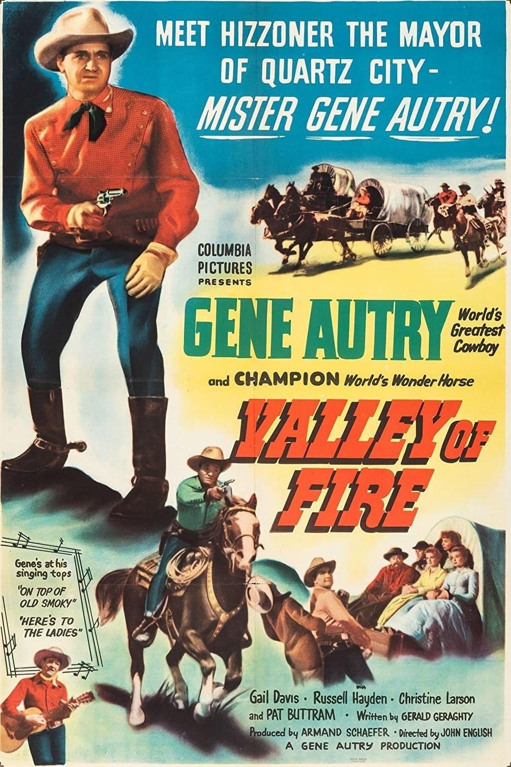 Valley of Fire poster