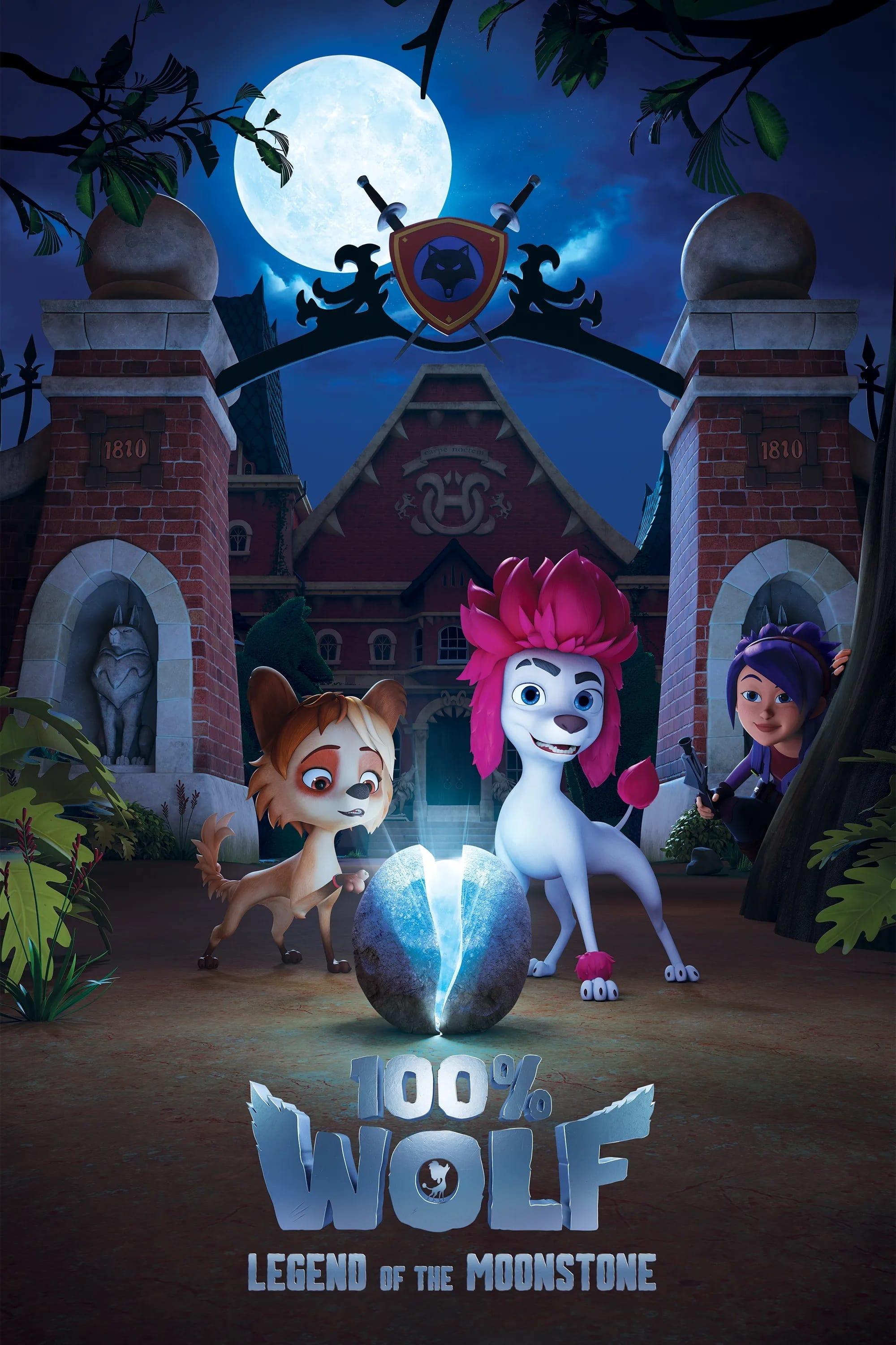 100% Wolf: The Legend of the Moonstone poster