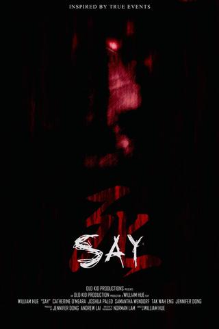 Say poster